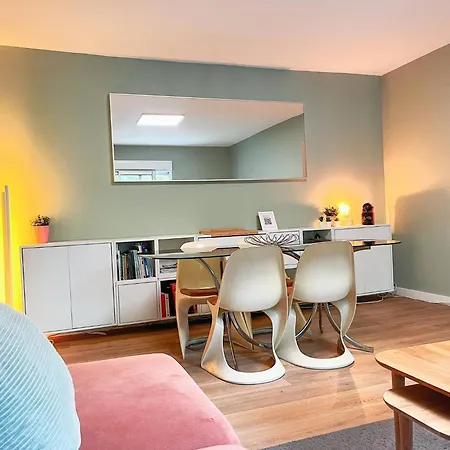 아파트 Renove A Stella-plage Avec Piscine Chauffee, Parking Prive Gratuit, Tv Grand Ecran, Boulodrome, A 2km De La *